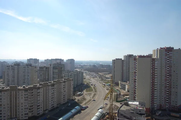 View Tall Apartment Buildings — Stock Photo, Image