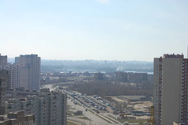 View Tall Apartment Buildings — Stock Photo, Image