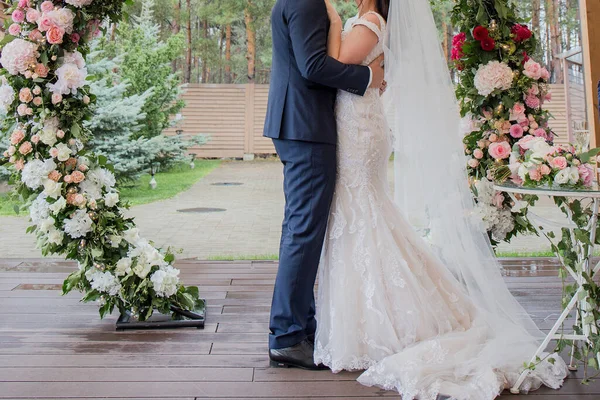 Bride Groom Wedding Ceremony — Stock Photo, Image