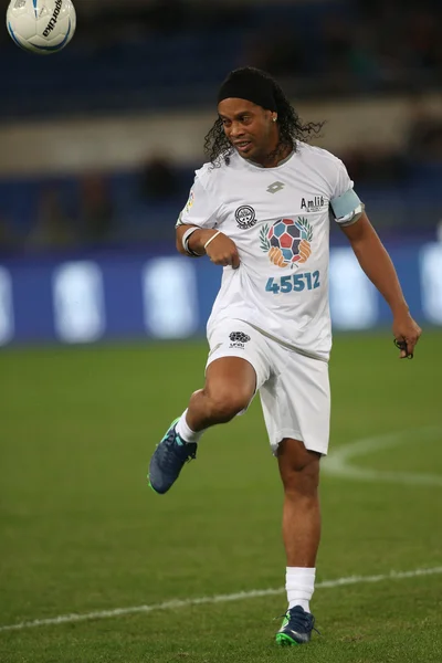 Ronaldinho Gaucho 행동에 — 스톡 사진