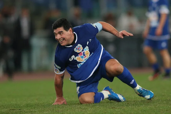 Diego Maradona en acción — Foto de Stock