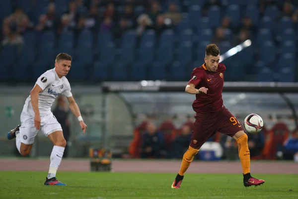 Euro Uefa League : a.s. Roma vs Austria Vienna — Stock fotografie