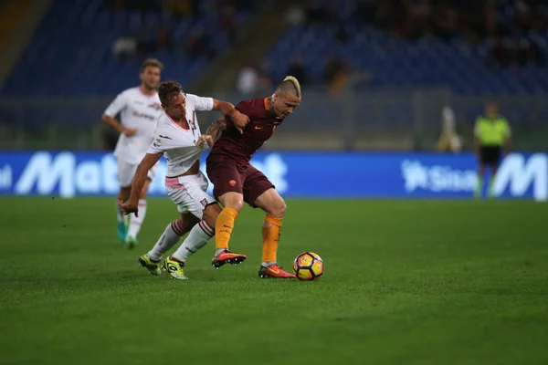 Serie A liga jogo Roma vs Palermo — Fotografia de Stock