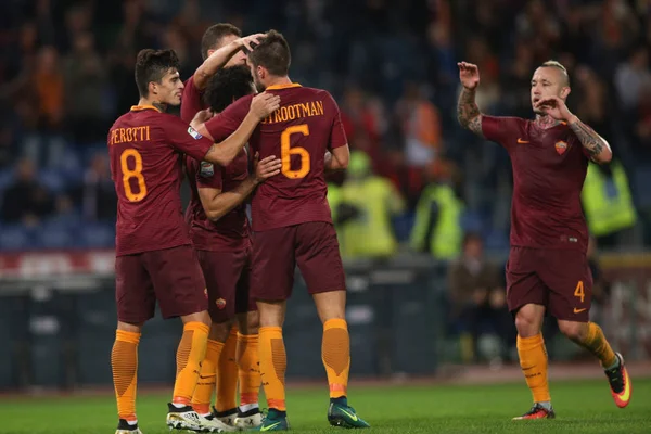 V Serie A Roma ποδοσφαίρου 2016 Μπολόνια 6η Δεκ — Φωτογραφία Αρχείου