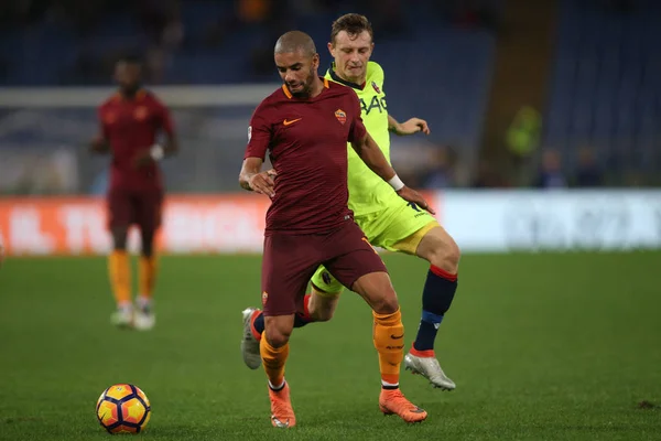 2016 Serie A fotboll Roma v Bologna den 6: e Nov — Stockfoto