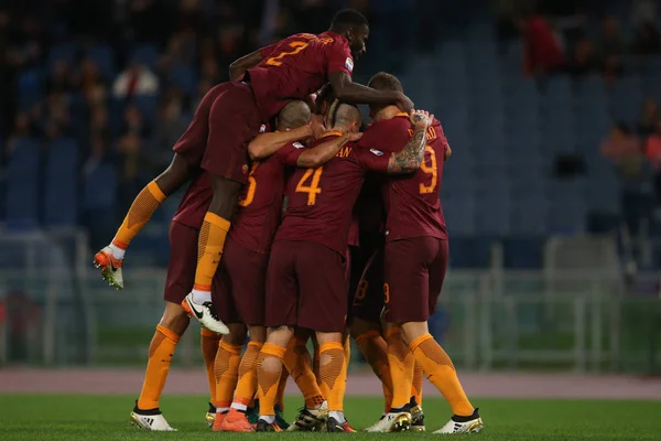 2016 Serie A Roma футболу v Болонья 6 листопада — стокове фото