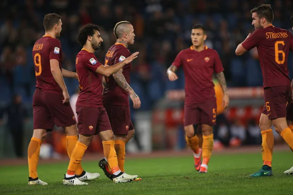 2016-Serie A-voetbal Roma v Bologna 6 Nov — Stockfoto