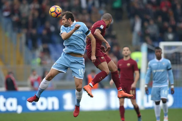 2016 Serie A Fútbol Lazio v Roma Dic 04 —  Fotos de Stock