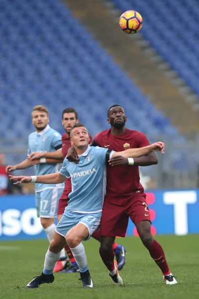 2016 Serie A Football Lazio v Roma Dic 04th — Stockfoto