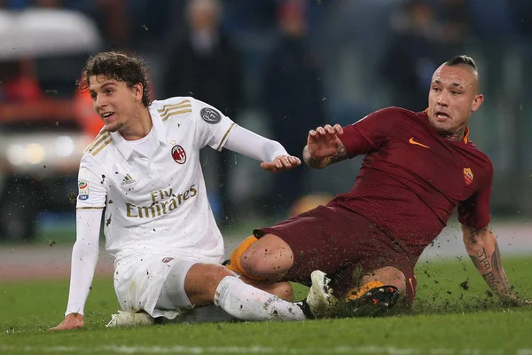 2016 Serie A Fútbol Roma vs Milán —  Fotos de Stock