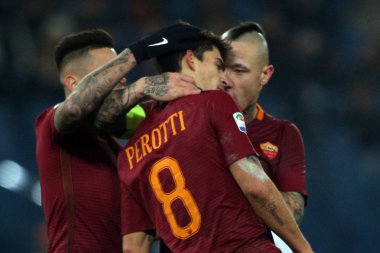 2016 Serie A futbol Roma vs Chievo DIC 22