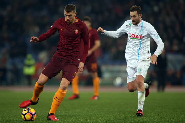 2016 Serie A fotboll Roma vs Chievo Dic 22 — Stockfoto