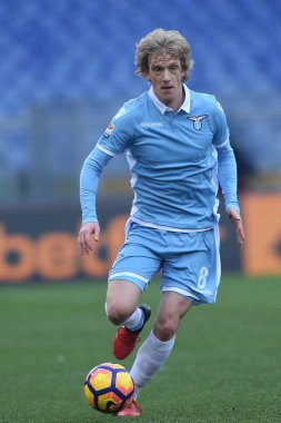 Seria A Ligi karşılaşması SS Lazio Crotone 'a karşı