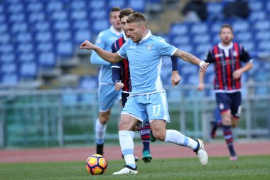 Seria A Ligi karşılaşması SS Lazio Crotone 'a karşı