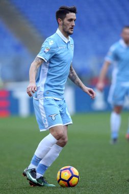 Seria A Ligi karşılaşması SS Lazio Crotone 'a karşı