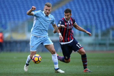 Seria A Ligi karşılaşması SS Lazio Crotone 'a karşı