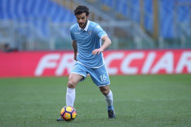 Seria A Ligi karşılaşması SS Lazio Crotone 'a karşı