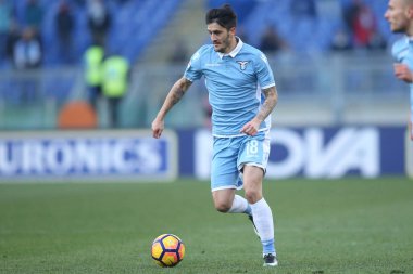 Seria A Ligi karşılaşması SS Lazio Crotone 'a karşı