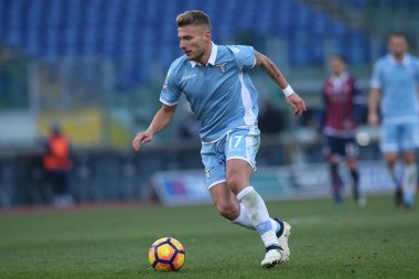 Seria A Ligi karşılaşması SS Lazio Crotone 'a karşı