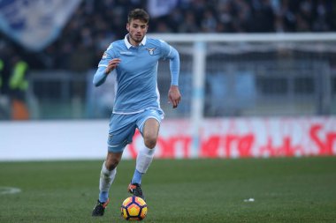 Seria A Ligi karşılaşması SS Lazio Crotone 'a karşı