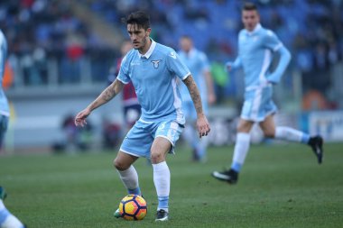 Seria A Ligi karşılaşması SS Lazio Crotone 'a karşı