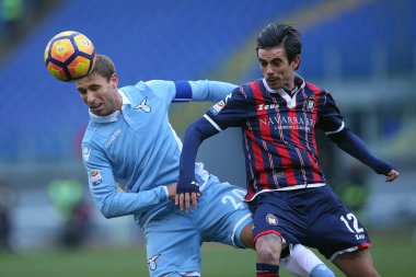 Seria A Ligi karşılaşması SS Lazio Crotone 'a karşı 
