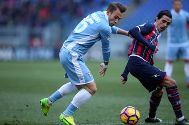 Seria A Ligi karşılaşması SS Lazio Crotone 'a karşı