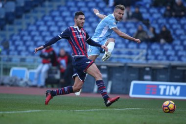 Seria A Ligi karşılaşması SS Lazio Crotone 'a karşı