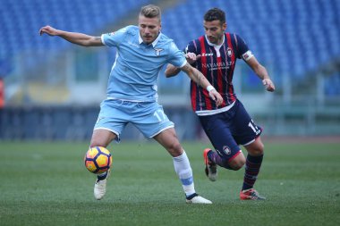 Seria A Ligi karşılaşması SS Lazio Crotone 'a karşı