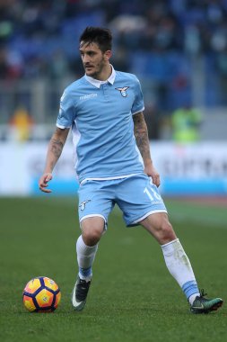 Seria A Ligi karşılaşması SS Lazio Crotone 'a karşı