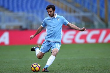 Seria A Ligi karşılaşması SS Lazio Crotone 'a karşı