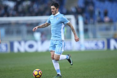 Seria A Ligi karşılaşması SS Lazio Crotone 'a karşı