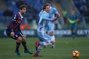 Seria A Ligi karşılaşması SS Lazio Crotone 'a karşı
