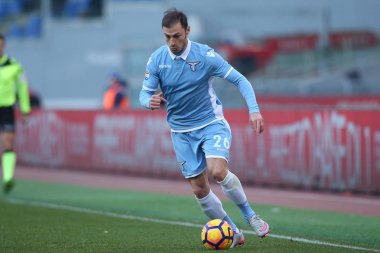Seria A Ligi karşılaşması SS Lazio Crotone 'a karşı