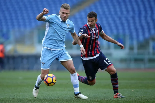 Seria A Ligi karşılaşması SS Lazio Crotone 'a karşı