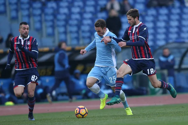 Seria A Ligi karşılaşması SS Lazio Crotone 'a karşı