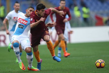 Serie A Ligi maç olarak Roma Rakip Napoli
