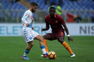 Serie A Ligi maç olarak Roma Rakip Napoli