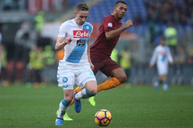 Serie A Ligi maç olarak Roma Rakip Napoli