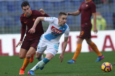 Serie A Ligi maç olarak Roma Rakip Napoli