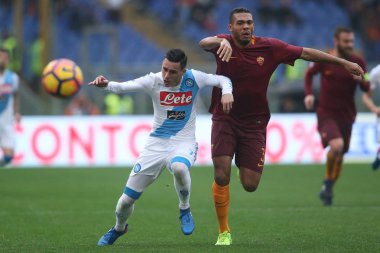 Serie A Ligi maç olarak Roma Rakip Napoli