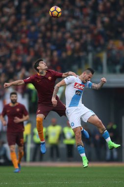 Serie A Ligi maç olarak Roma Rakip Napoli