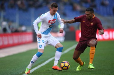 Serie A Ligi maç olarak Roma Rakip Napoli