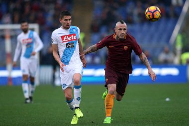 Serie A Ligi maç olarak Roma Rakip Napoli