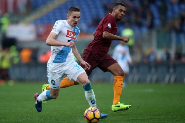 Serie A Ligi maç olarak Roma Rakip Napoli