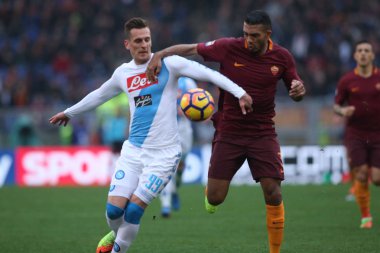 Serie A Ligi maç olarak Roma Rakip Napoli