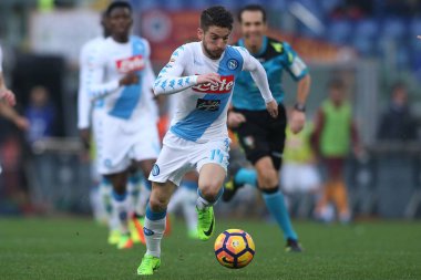 Serie A Ligi maç olarak Roma Rakip Napoli