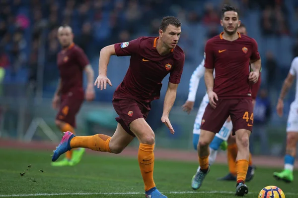 Serie A League match som Roma mot Napoli — Stockfoto