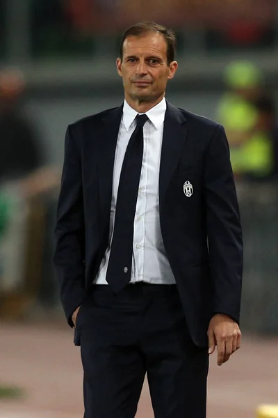 โค้ชยูเวนู Massimiliano Allegri — ภาพถ่ายสต็อก