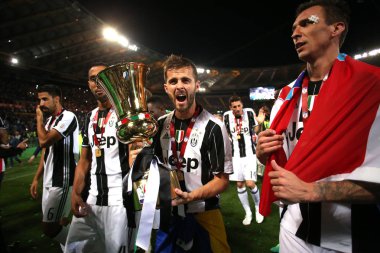 2016-2107 Tim Kupası Final maçı Juventus FC vs SS Lazio 1 Mayıs